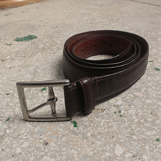 Coach vtg leather belt