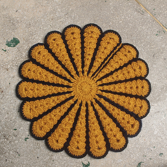 Hand Made crochet cushion