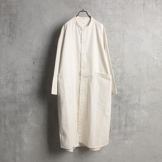 QUADRO cotton shirts long coat (118cm)