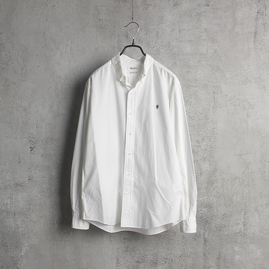 GYMPHLEX supima cotton B.D shirts white