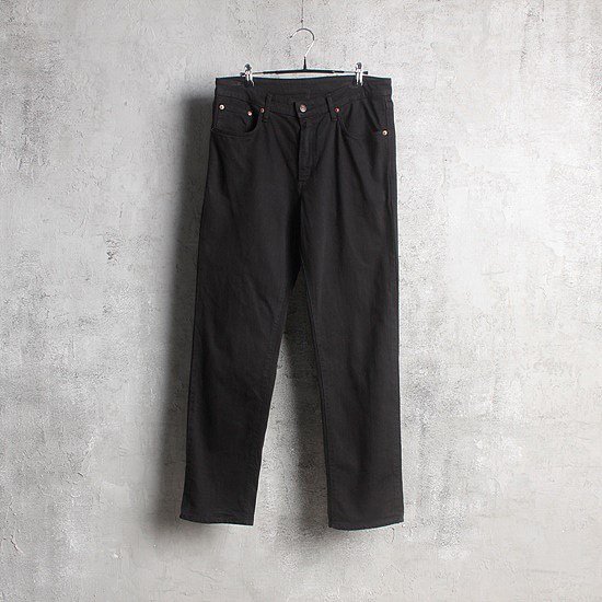 EDWIN black pants (33inch)