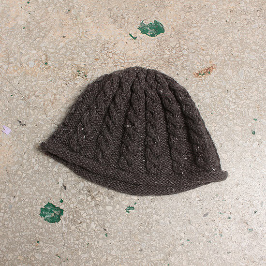vtg hand made knit hat