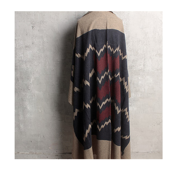 MAURO GRIFONI wool bigbig shawl