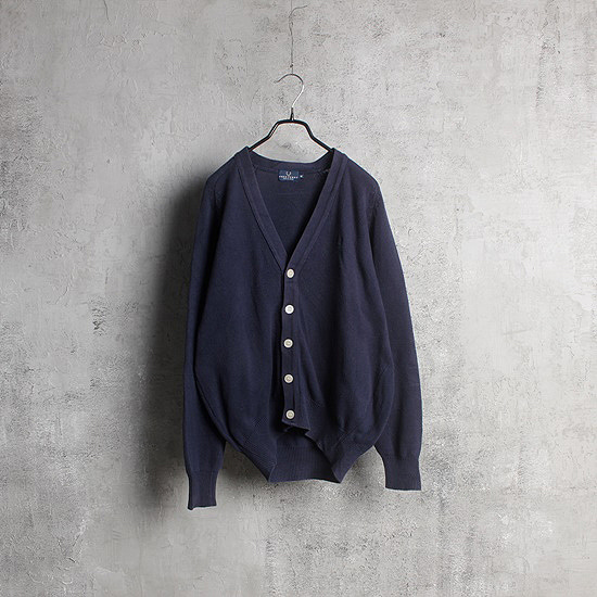 fred perry japan made cotton cardigan
