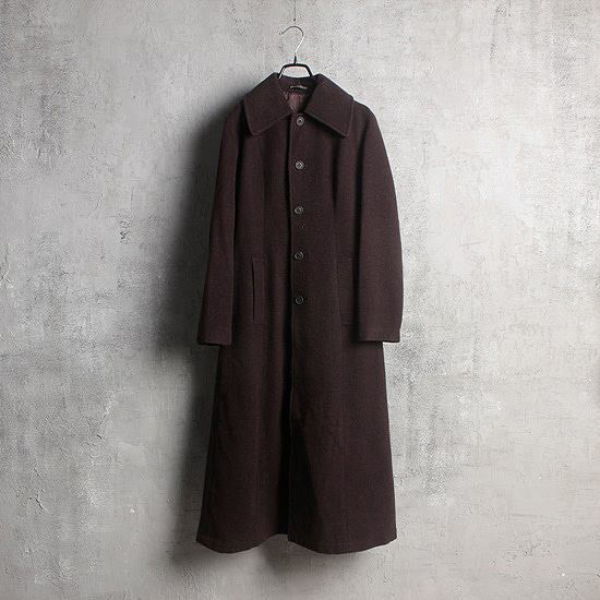 Flandre club wool long coat (123cm)