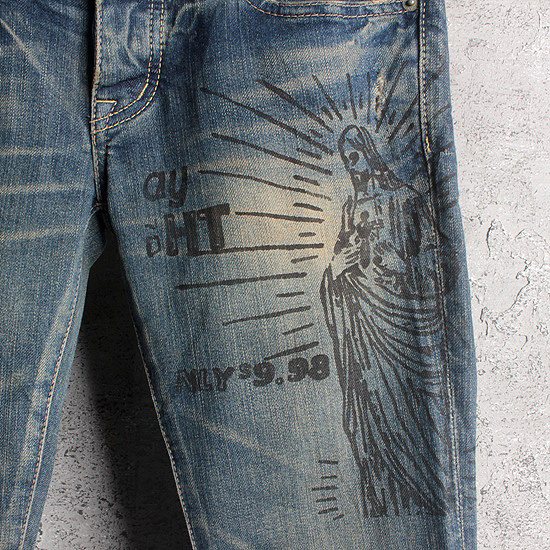 Andy Warhol by Hysterc Glamour denim pants (27-28)