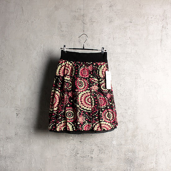 m.&amp;kyoko banding floral skirt (새상품)