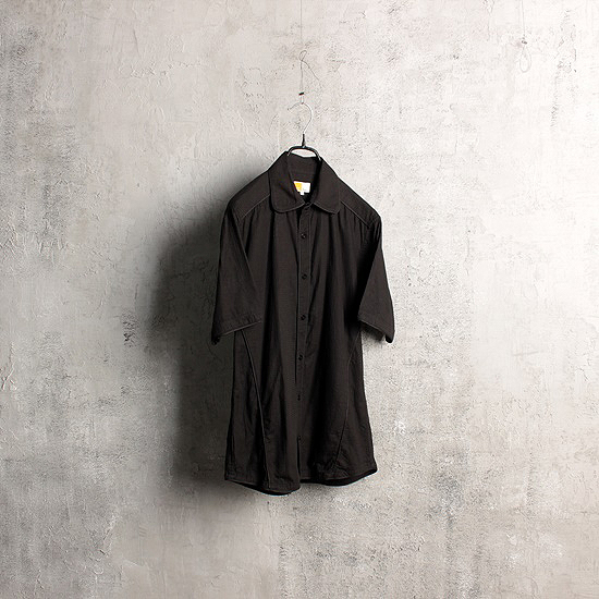 E.Z by ZEGNA black half shirts