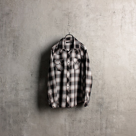GILEVANS flannel check shirts