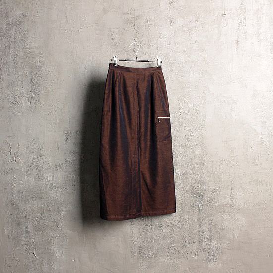 vtg shinning long skirt (~26 inch)