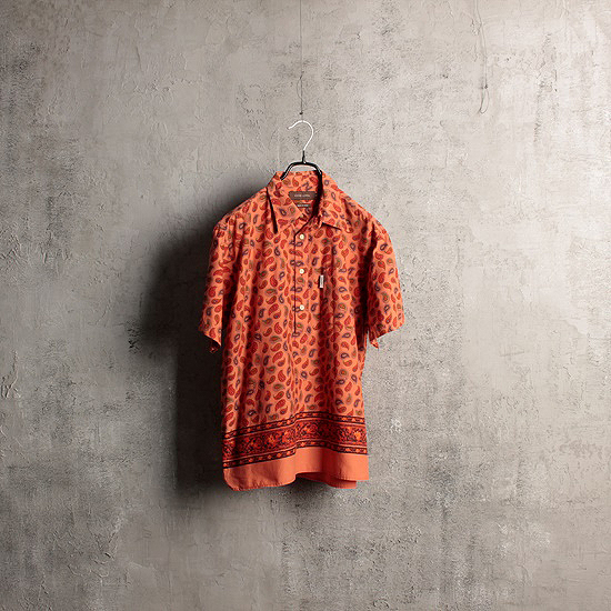 GIVE LIFE paisley pattern pullover shirts