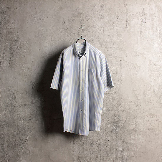 L.L.BEAN stripe BD shirts