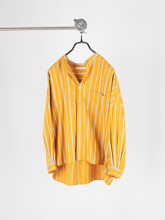 GRANDMA MAMA DAUGHTER by KATO alternate stripe overfit shirts