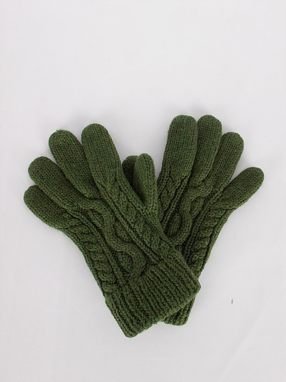 KANSAI YAMAMOTO green wool gloves