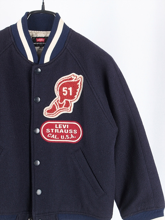 LEVI&#039;S wool stadium jacket - japan made