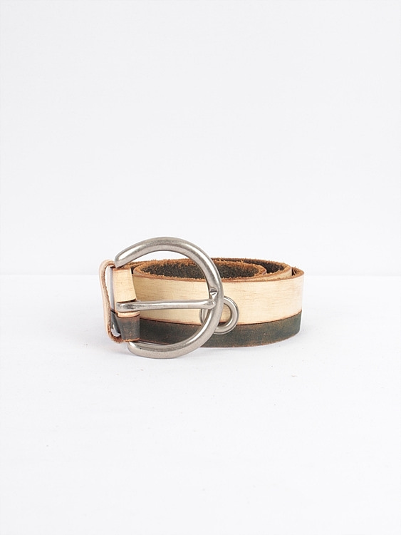 leather 2 color belt (30.5 ~ 34.5 inch)