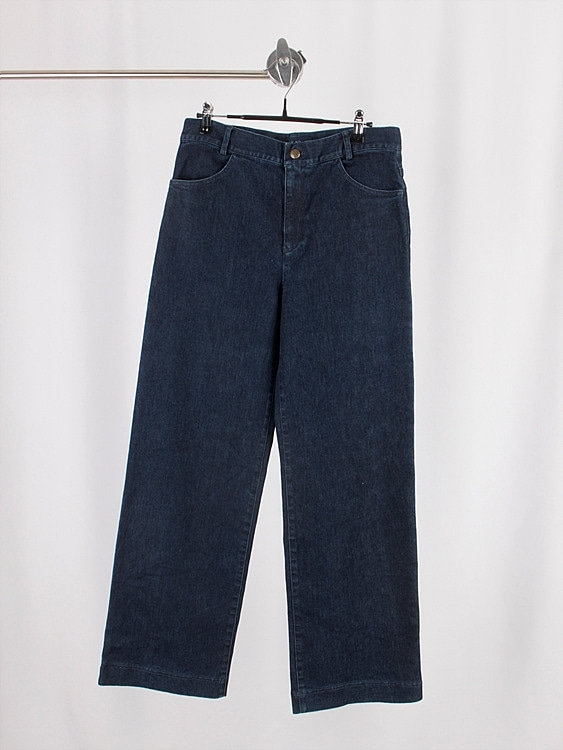 NON NO wide denim pants (28.7 inch) - JAPAN MADE