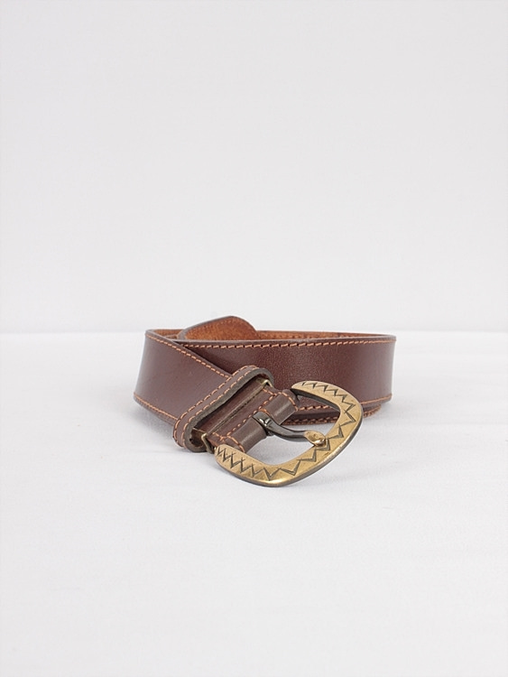 CACHAREL leather belt (24~28inch)