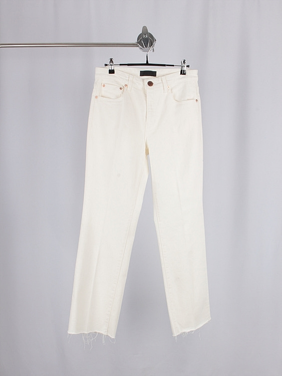 RED CARD white denim pants (29.1 inch) - JAPAN MADE