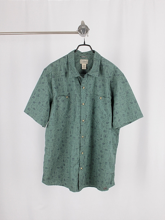 L.L.BEAN GREEN shirts