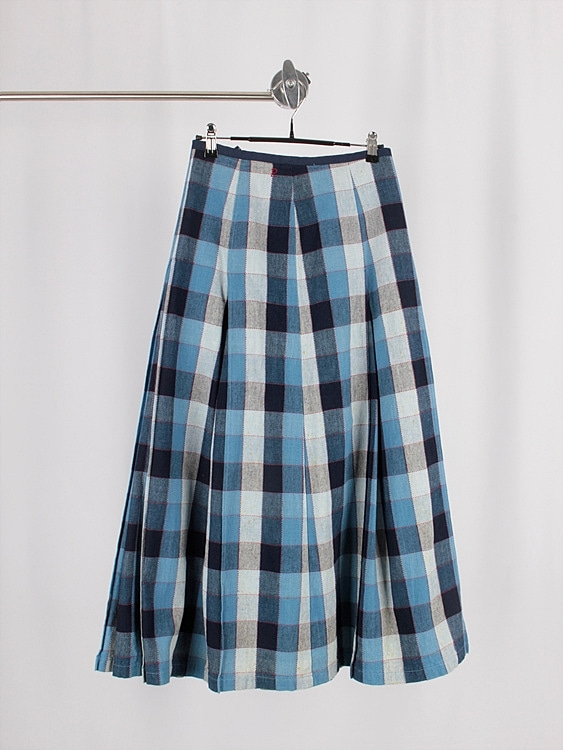 FUNDAMENTAL PAODELO check skirt (26.7 inch) - JAPAN MADE