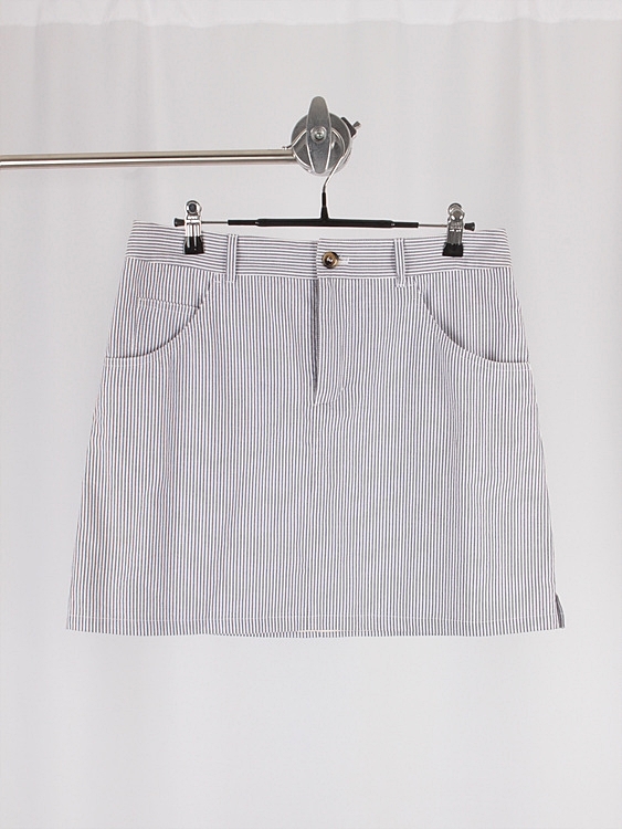 A.P.C stripe mini skirt (30.7 inch)