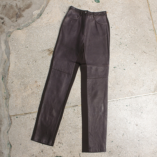 france made leather pants (20~ inch)