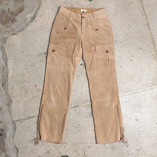 oTTo real suede pants (26-27inch)