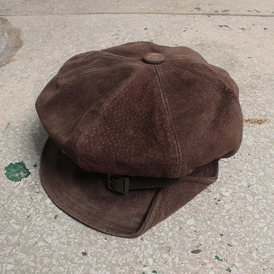 LIST real leather cap