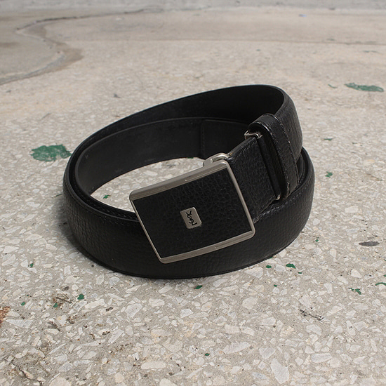vtg YSL leather belt
