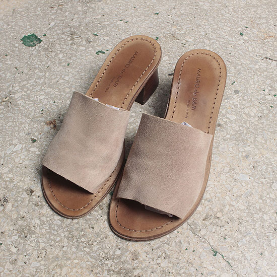 MAURO de BARI italy made sandals (230mm)
