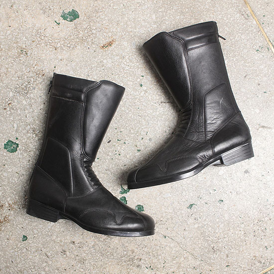 real leather biker boots (275mm)