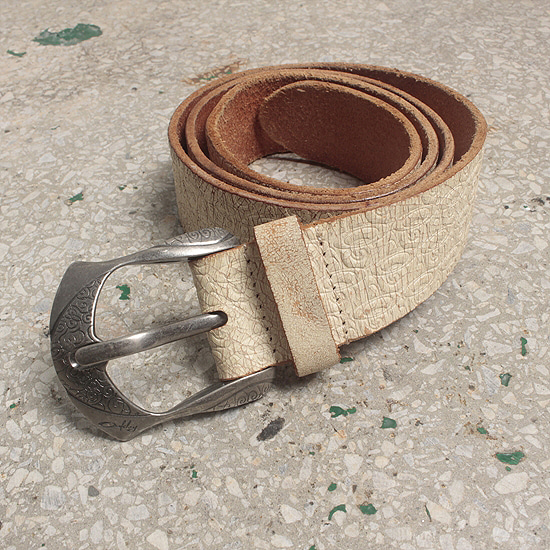 OAKLEY leather belt