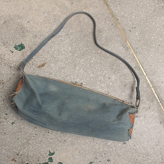 MISS SIXTY ITALY denim hand made bag