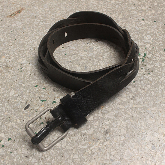 Unique leather belt
