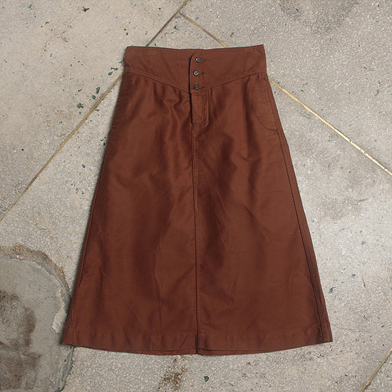 BEAMS BOY hard cotton skirt (29inch)