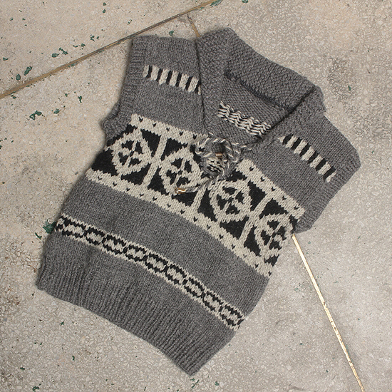 vtg hand made heavy knit