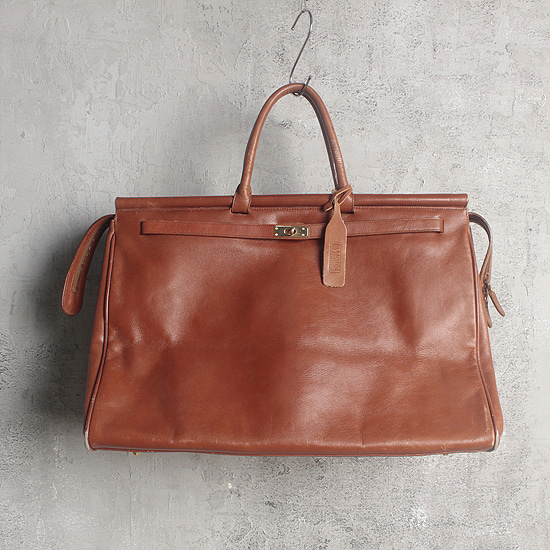 Lunaborsa all leather big travel bag