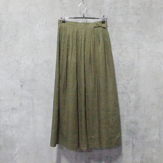 SCAPA pure linen wrap skirt (25.5)