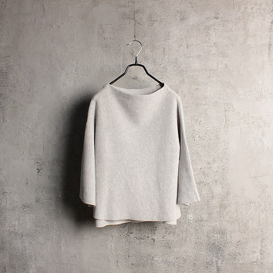 Droite by LAUTREAMONT boat neck knit