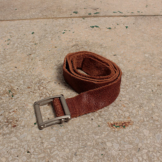 LEVI&#039;S suede leather belt