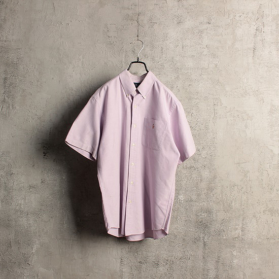 Ralph Lauren purple half shirts