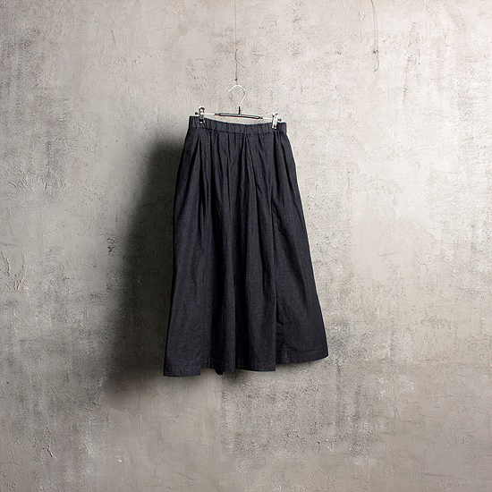 MUJI denim skirt (~32.2 inch)