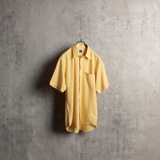 KANSAI YAMAMOTO half shirts (MUSTARD COLOR)