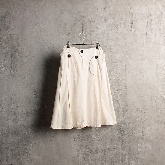 PDM pocket detail skirt (28.3 inch)