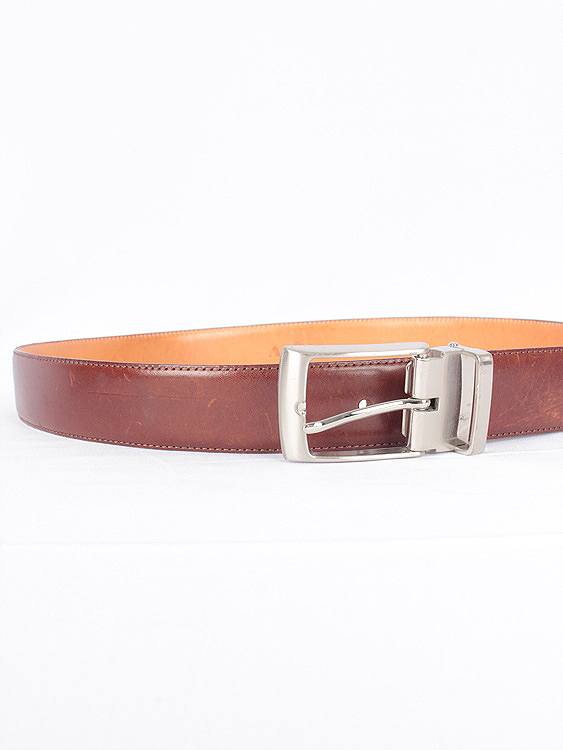 AQUASCUTUM leather belt (33inch ~ 38inch)