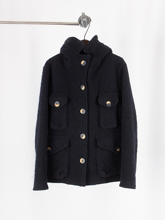 Lost in albion heavy knit jacket - italy made
