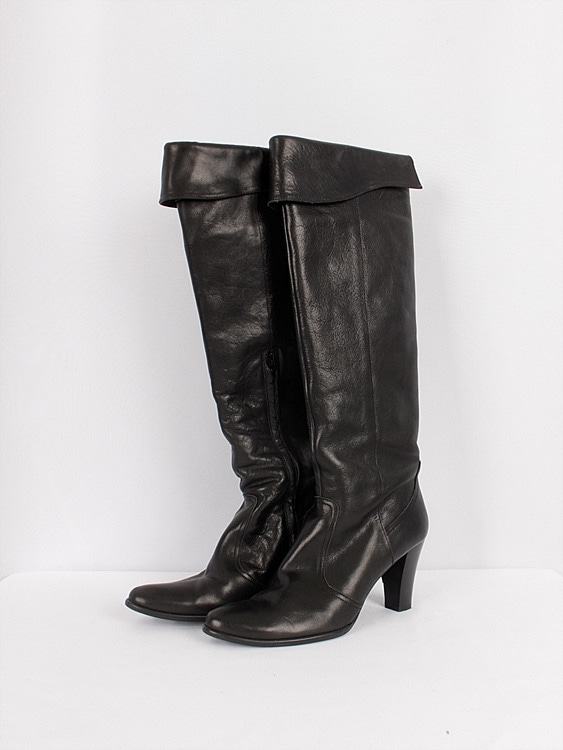 DANIEL HATCHER leather long boots (240mm) - JAPAN MADE