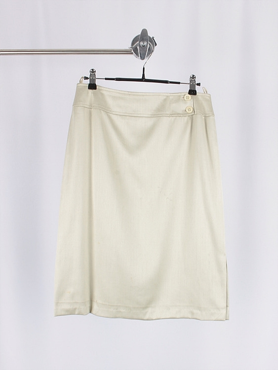 CELINE paris silky skirt (28inch) - france made