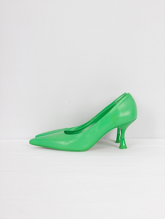 ZARA fake leather heels (240 mm)